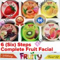 Wimcy Fruit Facial 100ml - Export Quality Product - Cosmetic Items - Quality Cosmetic brand The facial kit contains 6 products that are all a must have for a glowing and healthy skin. This facial kit contains pomegranate facewash, apricot scrub,cucumber. 