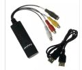 Easy Cap - 4 Port USB Converter - BLACK. 
