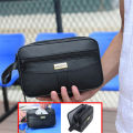 【BestGO】Clutch Bag Men Leather Hand Bag Purse for Men. 