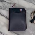 Khappie Wallet Men's RFID Blocking PU Leather Wallet with Zipper Multi Business Card Holder Purse. 