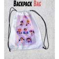 Bangtan Sonyeondan BTS Logo sports bag. 