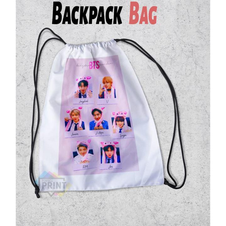 Bangtan Sonyeondan BTS Logo sports bag