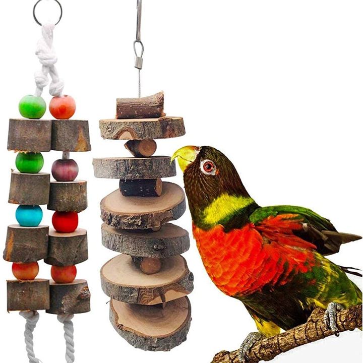 Bird%20Wood%20Chew%20Toy%EF%BC%8C2-Pcs%20Parrot%20Hanging%20Wooden%20Blocks%20Cage%20Grinding%20Bead%20Toy%20for%20Budgies%20Parakeet%20Cockatiel%20Conure%20Lovebirds.%20-%20Image%202