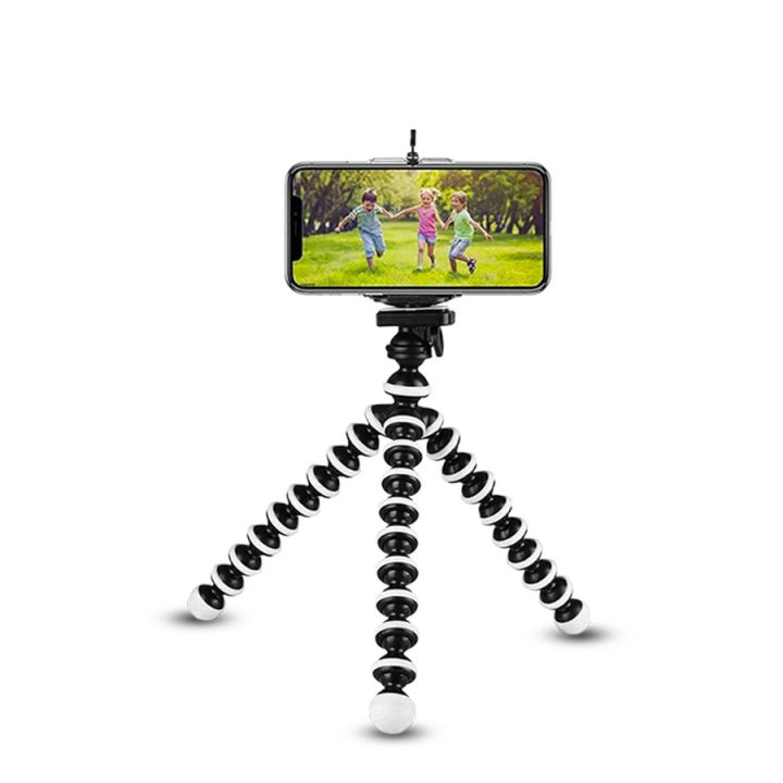 Gorilla Tripod Stand, Large Gorilla Pod, Professional Tripod Stand for Mobile Phones and Camera, Portable and Adjustable Octopus Tripod, Foldable Flexible Camera Mobile Stand, Gorilla Octopus Tripod Large Size with Mobile Holder – LARGE Size - XL Size
