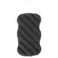 Bamboo Charcoal Konjac Sponge (Large) | Body Cleansing/ Exfoliating Sponge | Body Sponge. 