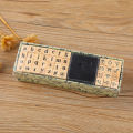 ZOOAIN 2024 Basic diary set, typewriter number and letter seal, DIY diary wooden seal, 40 pieces, 8 options. 
