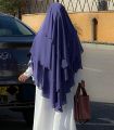 KK Hijab | 3 layers khimar abeera with extra | Preium Quality best stuff eith extra naqab | Also eyes covering optional. 