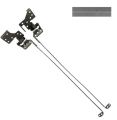 Laptop LCD Display Screen Bracket Hinges Pair Set (L+R) For Satellite C660 P/N AM0H0000100  AM0CX000100. 
