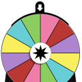 Radiant Trade Show Wheel Colorful Spinning Wheel for Fun Parties Fortune Game Roulette ith 12 Slots Perfect for Weddings Birthdays Erasable Prize Spinner Wheel with Stand Exciting Props for Erasable. 