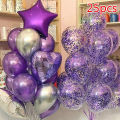 10 Pieces Confetti Balloons Premium Quality Party Decoration. 