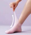 Pair of Silicone Moisturizing Gel Heel Socks - Silicone Gel Socks - Anti-Crack Socks - Foot Care Socks For Exfoliating and Preventing Dryness By AURA MART. 
