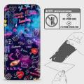 Honor 20 Pro Back Skin - Design 1 - Neon Galaxy Skin Wrap Back Sticker. 