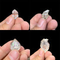 Raw Pakisten Herkimer Diamond Specimen Natural Crystal Real Stone Reiki Gemstone Pendant For Jewelry Making DIY Healing Gifts. 
