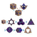 SP Dealz  Magic Cube Puzzle Box Infinity Cubes Fidget Cube 24 Rare Transforms Into Over 70 Shapes Magic Cube 3D  Fidget Cube Puzzle Game Shape Shifting Cube. 
