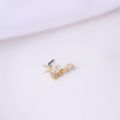 Fashion Dangle Nose Studs Colorful  Screw Nose Rings Nose Piercing Jewelry Podazz. 