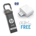 Quick Fast HP Flash Drive 128 GB 64 GB 32 GB USB Good Speed  3.0/2.0 Flash Memory Stick USB Drive + OTG Adapter. 