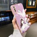 JIUMOO For vivo Y19 Case Plating Side Edge Square New Design Clear Princess Girl Phone Cases Pattern Silicone Casing Full Back Cover Camera Protect Shockproof Softcase. 