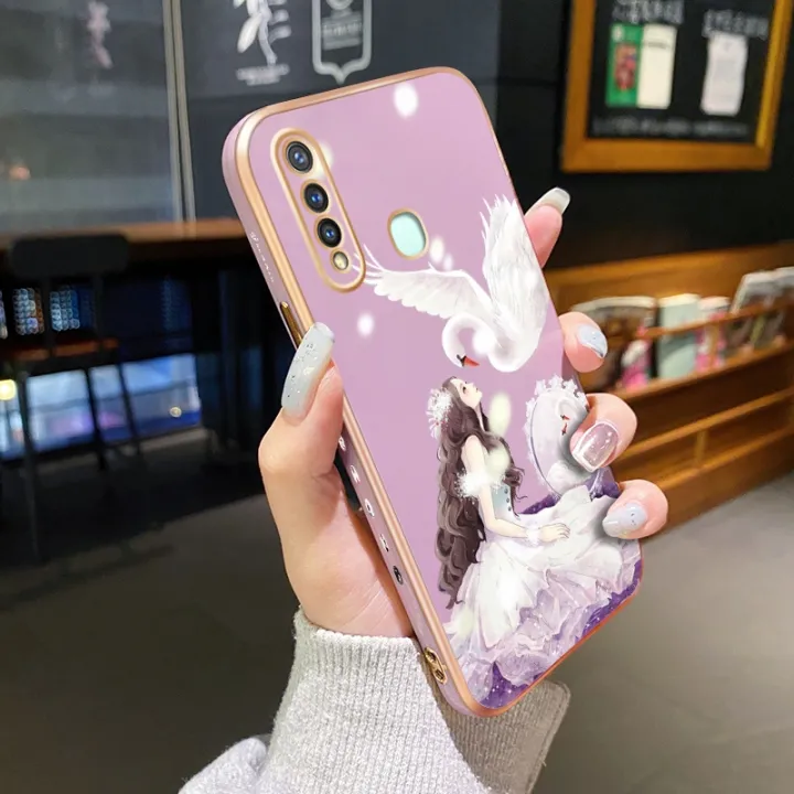 JIUMOO%20For%20vivo%20Y19%20Case%20Plating%20Side%20Edge%20Square%20New%20Design%20Clear%20Princess%20Girl%20Phone%20Cases%20Pattern%20Silicone%20Casing%20Full%20Back%20Cover%20Camera%20Protect%20Shockproof%20Softcase%20-%20Image%202