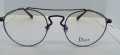 Metal Round Double bridge frame for eye glasses. 