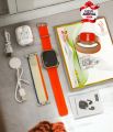 OKPU D100 AMOLED Display With Airbirds ND extra straps FULL SCREEN SMART WATCH - New Style -. 