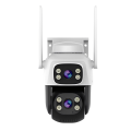 Vstarcam CS622 Dual-Lens 6MP HD Outdoor Security Camera with Night Vision, Dual Audio, and 32GB Micro SD - IP66 Weatherproof. 