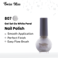 Swiss Miss Nail Polish Get Set Go White Pearl (807). 