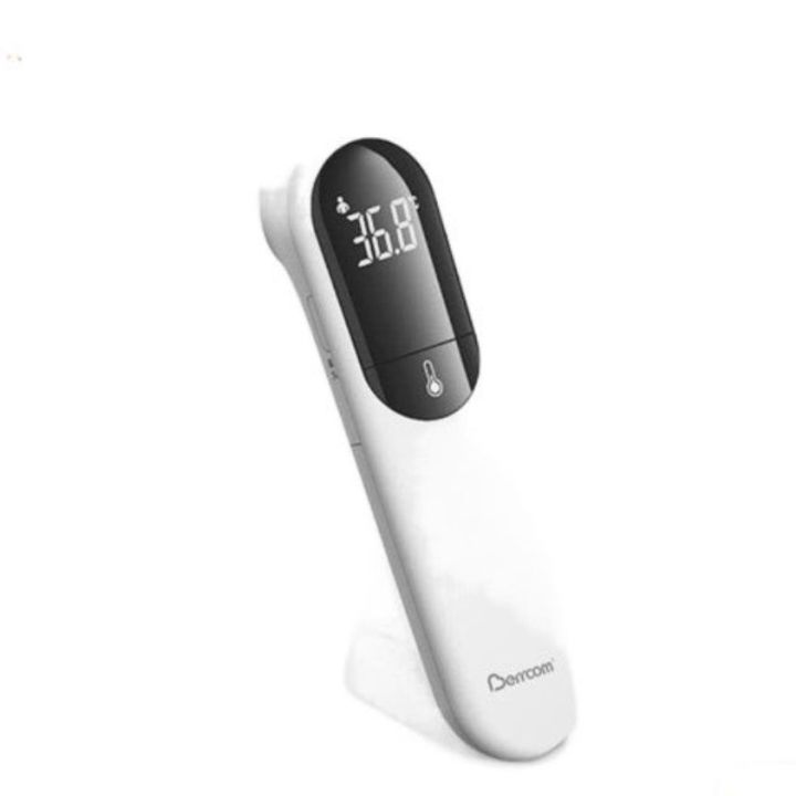 Berrcom Portable LCD IR Infrared Digital Thermometer Meter Non-contact Forehead Body Temperature for Baby Adult Home Health Care