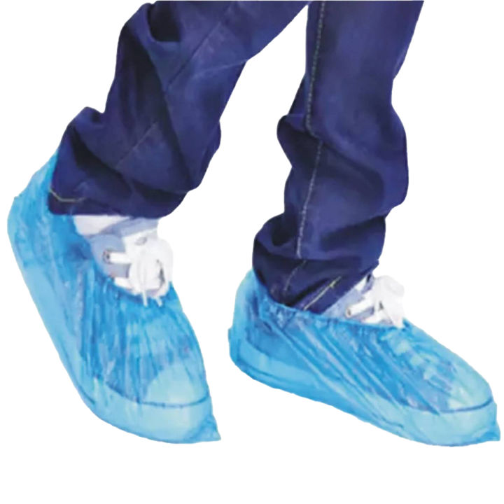 Plastic Disposable Shoe Covers Medical Waterproof Boot Covers