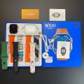 WS10 Ultra 2 Smartwatch 10 in 1 Set with TWS Earphones, 7 Straps, Watch Case, and Screen Protector. 