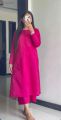 Plain Color Lawn Cotton Fabric for Women – 2 Piece Unstitched (5 Yards) | Soft, Lightweight, Summer Fabric for Shirts & Trousers. 