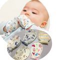Soft Cotton Baby Mittens For Newborn Babies Infants. 