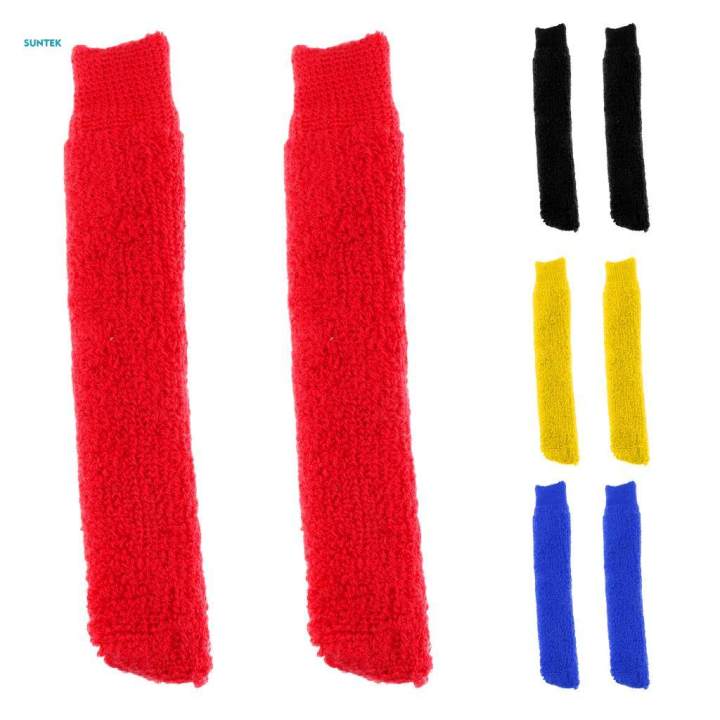 2xAnti-slip%20Squash/%20Tennis%20Bat%20Overgrip%20Racket%20Grip%20Tape%20Sleeve%20Wrap%20Black%20-%20Image%202