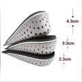 Unisex Insole Heel Lift Insert Shoe Pad Height Increase Cushion Elevator Taller. 