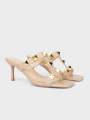 Unze London Women "BEYYINA" Stylish Decorated Sandals For Women - Sandals For Women. 