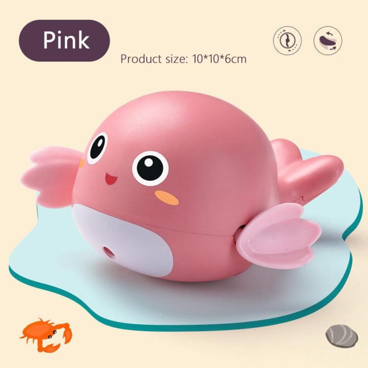 【HOT】 Baby Bathing Toy Children Dolphin Turtle Water Spray Sprinkler Bathroom Sprinkling Shower Toy Kids Swimming Water Clockwork Toys