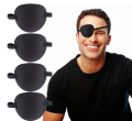 Lazy Eye Patches for Left or Right Eyes, Black. 