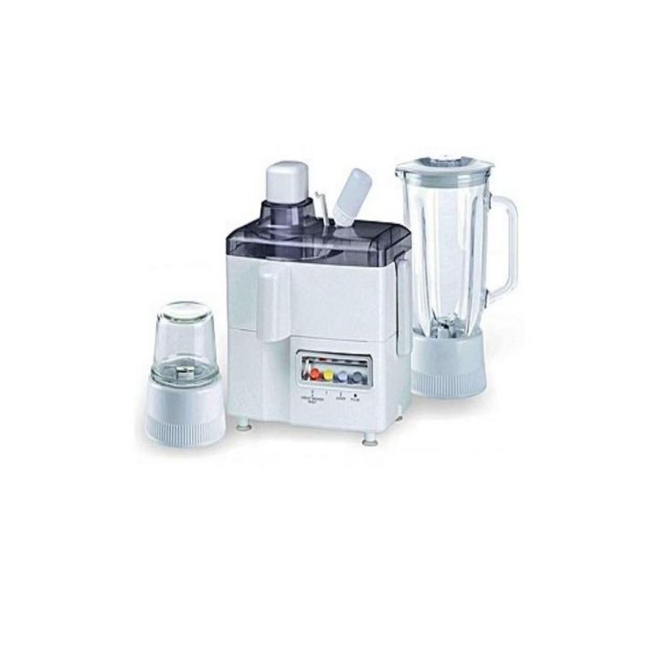 Oxford 3 in 1 Juicer Blender & Dry Mill - White