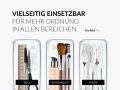 Clear Plastic Drawer Organizers Set, Bathroom and Vanity Drawer Trays, Large Clear Acrylic Kitchen Drawer Stationary Organization and Storage Dividers, Non-Slip Storage Makeup Trays Transparent Cosmetic Organizer Storage Bins for Makeup, Bedroom. 