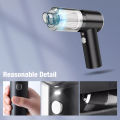 3 in 1 Mini Vacuum Cleaner Wireless Rechargeable Handheld High Power Suction Vacuum Cleaning Machine for Home Car Computer Keyboard Office Sofa Cleaner Cordless Air Blower Machine. 