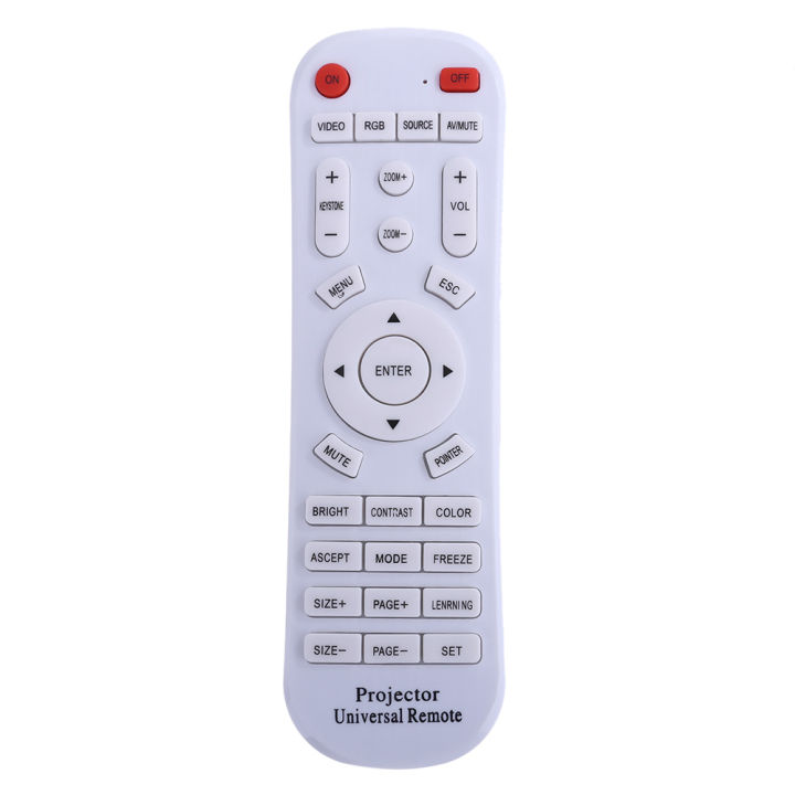 Universal Projector Remote Control for 3M Acer Benq Toshiba Casio Epson Hitachi Sony Jvc LG Nec Optoma Panasonic