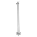 16 Inch Long Polished Stainless Steel Wall Mounted Shower Head Extension Showers Arm. 