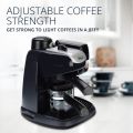 Delonghi Steam Coffee Maker Black EC9. 