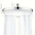 Six-speed Adjustable Overhead Shower Head High Pressure Shower Head Booster Shower Shower Head Sets Bathroom Accessories. 