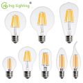 LED Light Bulb E27 E14 4W 6W 8W 220V Retro Lamp Vintage Candle Light Globe Ball Led Filament Bulb Bombillas LED Edison Bulb. 