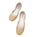 Yellow Star Khussa For Girls & Women RS-16. 