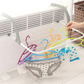 Folding Towel Clothes Drying Hanger Shelf Balcony Laundry Storage Holder Rack. 