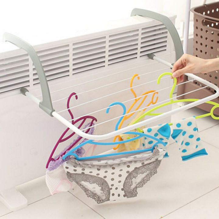 Folding%20Towel%20Clothes%20Drying%20Hanger%20Shelf%20Balcony%20Laundry%20Storage%20Holder%20Rack%20-%20Image%203