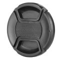 4pcs 58mm Lens Cap with Lens Cap Leash Hole Bundle For Dslr Cameras Nikon Canon & 1 set Black Plastic Camera Body Cover + Rear Lens Cap For Nikon Digital SLR. 