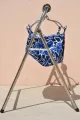 Big Bearing Born Baby Swinging Folding Cradle with Free Sleeping Net Cloth. 
