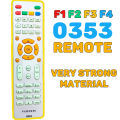 F1 F2 F3 Remote 0353 Remote For HD Receiver | Ali 3510 Remote Gx6605 Remote | Very Strong Plastic | Universal Remote. 